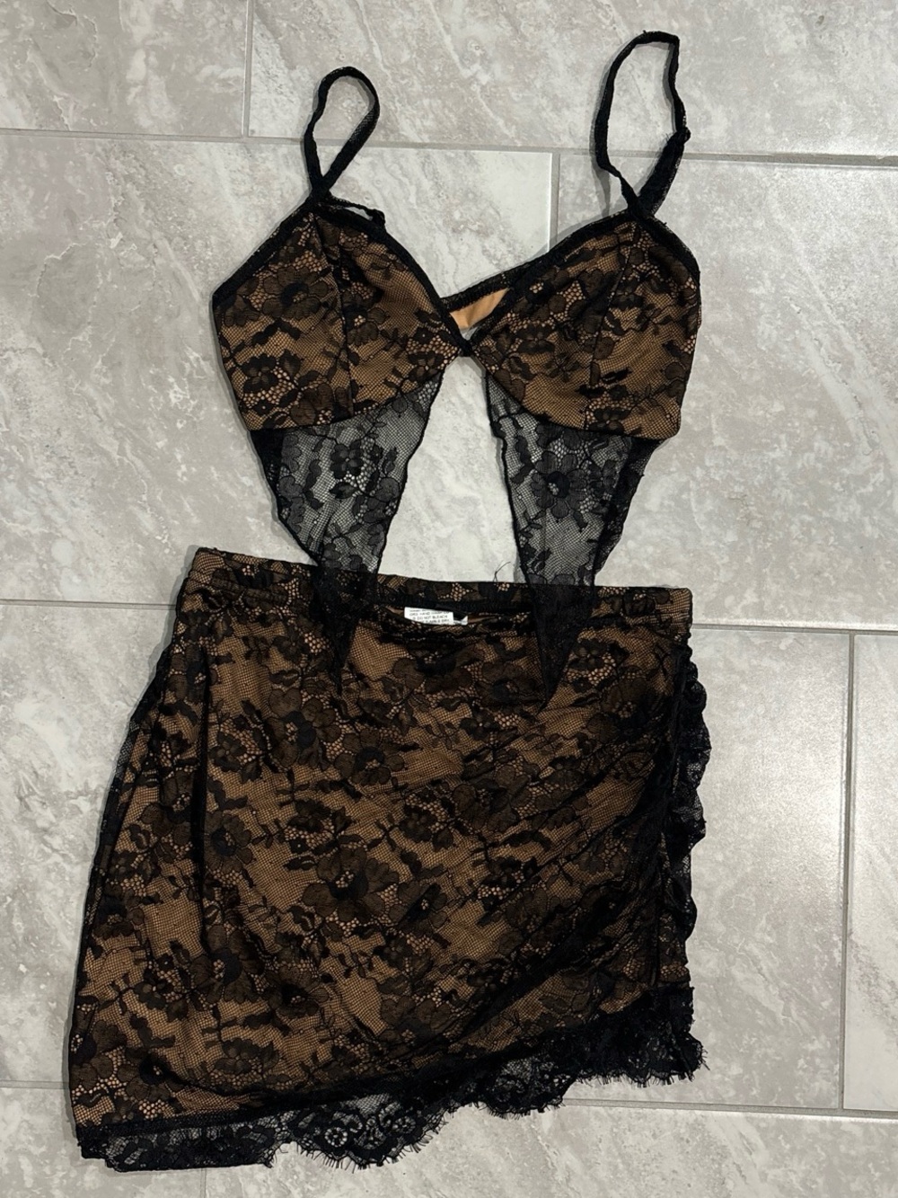 Two piece skirt and top!